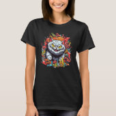 Cat Monster Urban Graphic T-shirt (Voorkant)