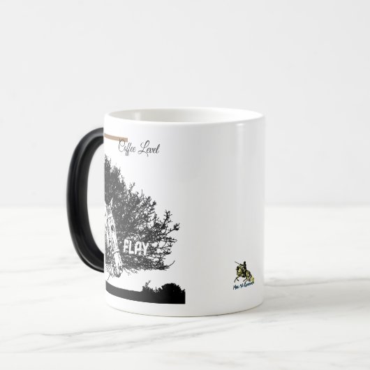 Cat Morphing-Mok Magische Mok (Voorkant links)