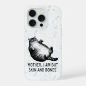 Cat Mother I Am But Skin and Bones For Cat Lover iPhone Hoesje (Achterkant)