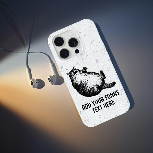 Cat Mother I Am But Skin and Bones For Cat Lover iPhone Hoesje