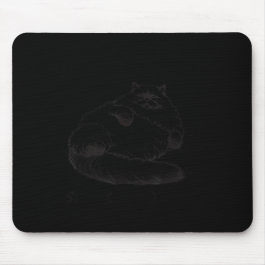 Cat Mother I Am But Skin And Bones  Muismat (Voorkant)