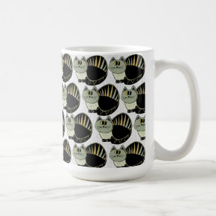 Cat Motif Coffee Mok