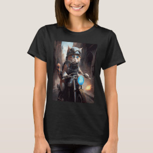 Cat Motorfiets Videospelletjes T-shirt