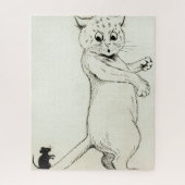 Cat & Mouse by Louis Wain Legpuzzel (Verticaal)