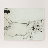 Cat & Mouse by Louis Wain Legpuzzel (Horizontaal)