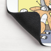 Cat & Mouse Dinnerware Funny Cartoon Gifts & T - s Muismat (Hoek)