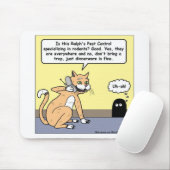 Cat & Mouse Dinnerware Funny Cartoon Gifts & T - s Muismat (Met muis)
