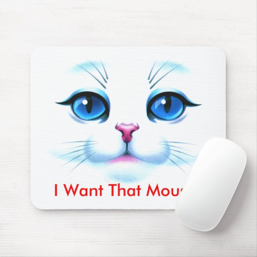 Cat Mouse Mat Muismat (Met muis)