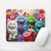 Cat Mouse Pad – Perfect Gift for Cat Lovers Muismat (Met muis)