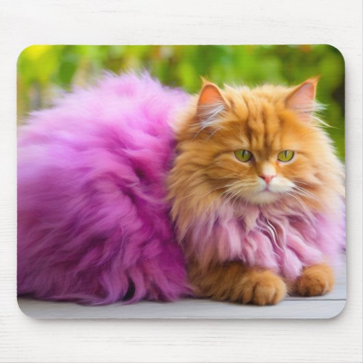 Cat Mouse Pad – Perfect Gift for Cat Lovers Muismat (Voorkant)