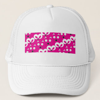 Cat Mouse Patroon Hot Pink Trucker Pet