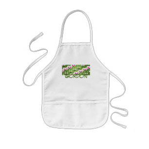 Cat Mouse Pattern Grrwwn Kinder Schort