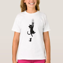 Cat & Mouse Showdown – Grappig Cartoon T-shirt
