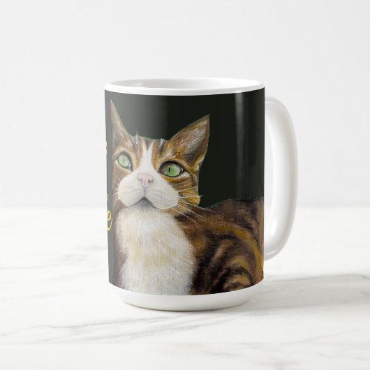Cat mug catitude it's a lifestyle koffiemok (Voorkant rechts)