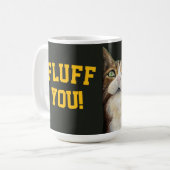 Cat mug fluff you koffiemok (Voorkant links)