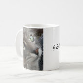 Cat Mug, I Believe In You, Motivational Mug Koffiemok (Voorkant links)