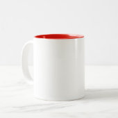 Cat Mug Tweekleurige Koffiemok (Voorkant links)