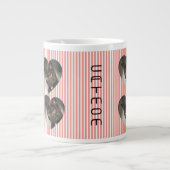 Cat Mum two photo Mug Grote Koffiekop (Voorkant)
