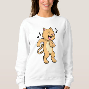 Cat Music Dance Trui