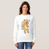 Cat Music Dance Trui (Voorkant volledig)