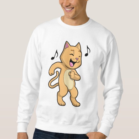 Cat Music Dance Trui (Voorkant)