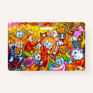 Cat Musical Band Badge