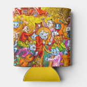 Cat Musical Band Blikjeskoeler (Achterkant)