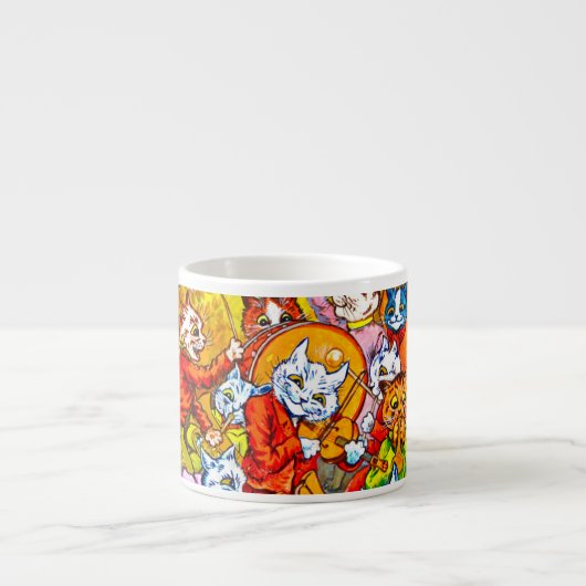 Cat Musical Band Espresso Kop (Voorkant)