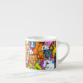 Cat Musical Band Espresso Kop (Rechts)