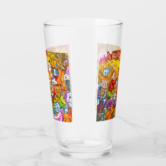 Cat Musical Band Glas (Rechts)