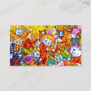 Cat Musical Band Informatiekaartje