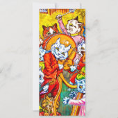 Cat Musical Band Kaart (Voorkant)