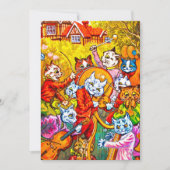 Cat Musical Band Kaart (Voorkant)