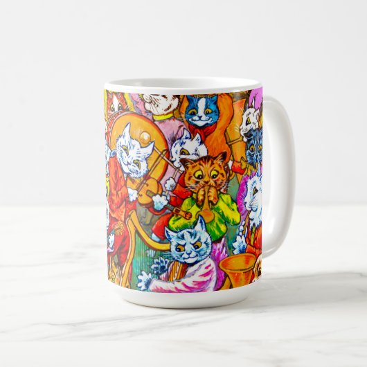 Cat Musical Band Koffiemok (Voorkant rechts)