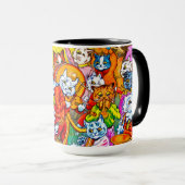 Cat Musical Band Mok (Voorkant rechts)