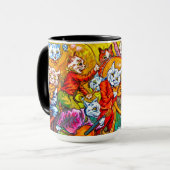 Cat Musical Band Mok (Voorkant links)