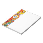 Cat Musical Band Notitieblok (Linkerzijde)