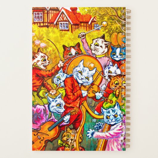 Cat Musical Band Planner (Achterkant)