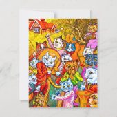 Cat Musical Band Save The Date (Voorkant)