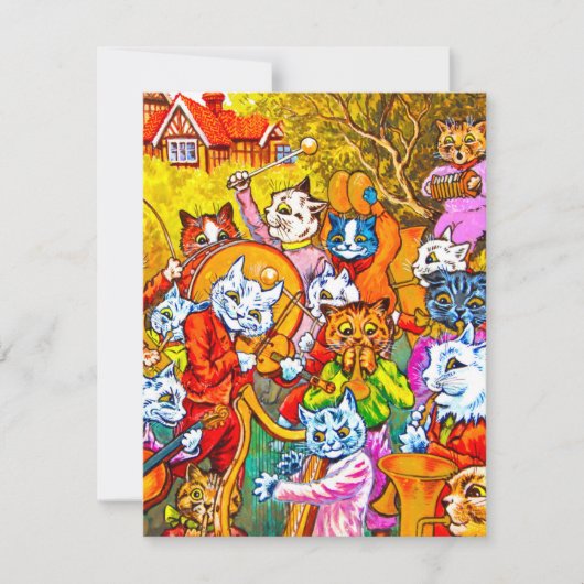 Cat Musical Band Save The Date (Voorkant)