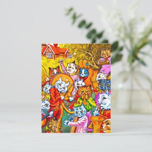 Cat Musical Band Save The Date (Staand voorkant)