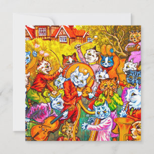 Cat Musical Band Save The Date