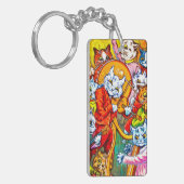 Cat Musical Band Sleutelhanger (Voorkant Links)