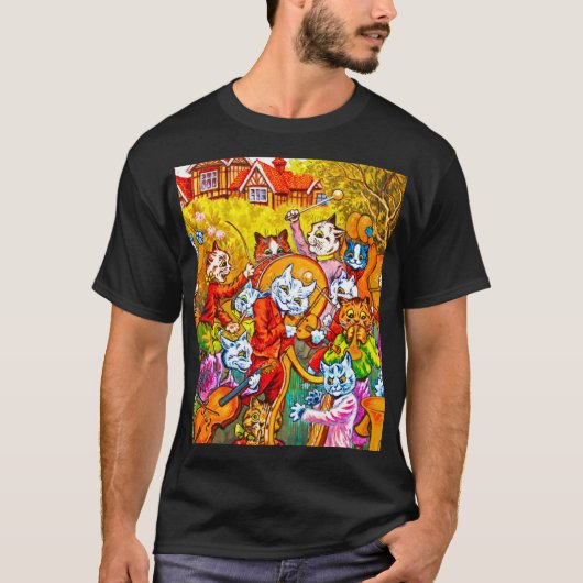 Cat Musical Band T-shirt (Voorkant)