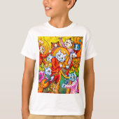 Cat Musical Band T-shirt (Voorkant)