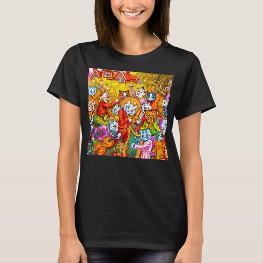 Cat Musical Band T-shirt (Voorkant)