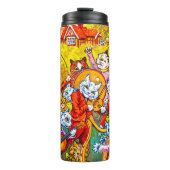 Cat Musical Band Thermosbeker (Voorkant)