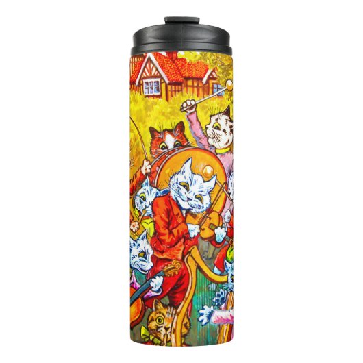 Cat Musical Band Thermosbeker (Voorkant)