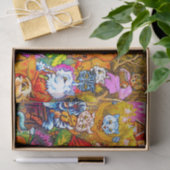 Cat Musical Band Tissuepapier (Geschenk)