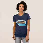 Cat n Pug T-shirt (Voorkant volledig)